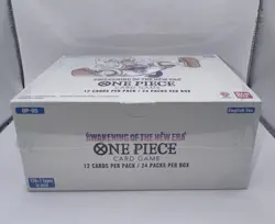 One Piece OP05 Awakening of the New Era Booster Box. SEAL CUT BY BANDAI STORE - Image 2
