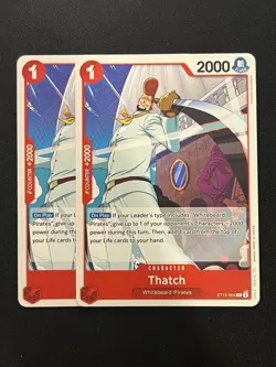 2x Thatch ST15-004 Starter Deck 15: Red Edward.Newgate - Image 1