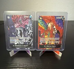 One Piece OP13-080 St. Ethanbaron V. Nusjuro & St. Marcus Mars Alternate Art Set - Image 2