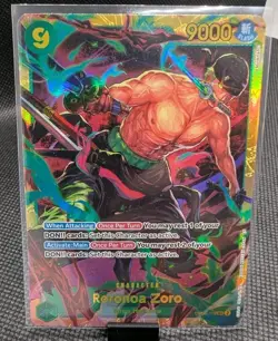 One Piece - Roronoa Zoro OP06-118 Secret Rare - NM/M Condition - English - Image 1