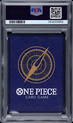 2025 ONE PIECE EN 3RD ANNIVERSARY TREASURE CP #014 MONKEY D. LUFFY PSA 9 - Image 2