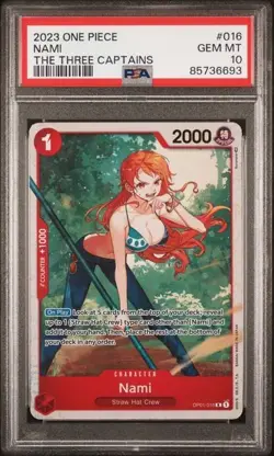 Nami (Ultra Deck: The Three Captains) OP01-016 One Piece Promotion PSA 10 - Image 1