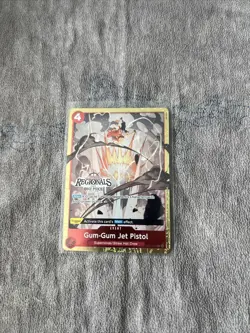 Gum-Gum Jet Pistol Championship Parallel PROMO ST01-015 C One Piece Card - Image 1