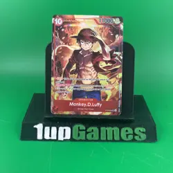 Monkey.D.Luffy One Piece CARD Treasure Booster Promo ST10-006 SR Near Mint - Image 1
