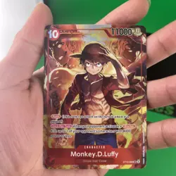 Monkey.D.Luffy One Piece CARD Treasure Booster Promo ST10-006 SR Near Mint - Image 3