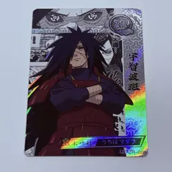 Madara Uchiha | Naruto Trading Card ZR-006 Holo Foil 1mm Thick Anime Art Tc10 - Image 1