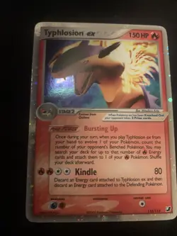 Typhlosion ex 110/115 Unseen Forces 2005 Holo Foil Pokemon TCG Card - Image 1