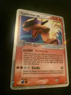 Typhlosion ex 110/115 Unseen Forces 2005 Holo Foil Pokemon TCG Card - Image 2