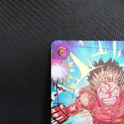 One Piece Card Monkey D. Luffy EB02-061 SP Parallel SEC Japanese - Image 2