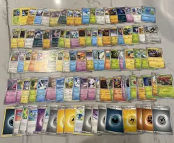 Combined Shipping Pokemon Cards Lot. 100+ Card Lot! Lot #440 . Bulk Lot. - Image 1