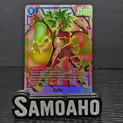Kefla FB08-034 SR* Alt Art Dragon Ball Fusion World Card Game NM TCG Bandai - Image 1