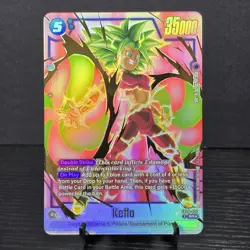 Kefla FB08-034 SR* Alt Art Dragon Ball Fusion World Card Game NM TCG Bandai - Image 2