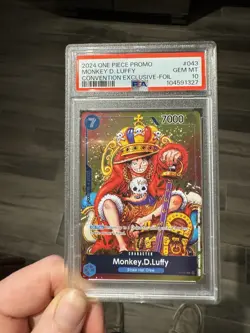Monkey.D.Luffy (Convention Promo 2024) P-043 One Piece Promotion Cards Foil - Image 1