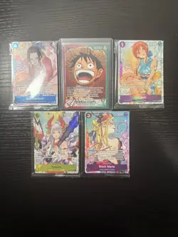 One Piece Illustration Box Vol 1 & 2 Promo Card Set English ALL NM SEALED +Luffy - Image 1