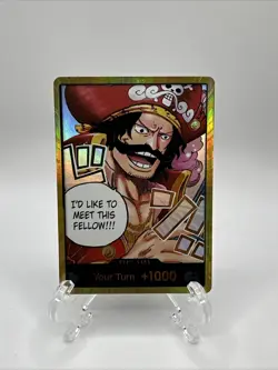 One Piece Gol.D.Roger GOLD DON!! Card (OP-13) English - Image 1
