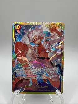 Monkey.D.Luffy OP05-119 SEC - One Piece TCG - English Card Near-Mint Secret Rare - Image 1