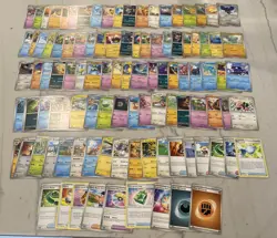 Combined Shipping Pokemon Cards Lot. 100+ Card Lot! Lot #437 . Bulk Lot. - Image 1