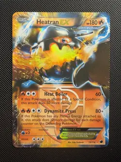Heatran EX 13/116 - Plasma Freeze (PLF) - MID ERA Pokemon Card - Image 1