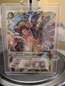 One Piece Royal Blood Monkey D. Luffy OP10-118 Secret Rare Card English Edition - Image 1