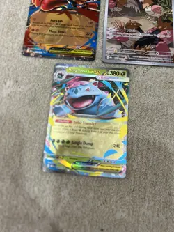 Pokemon Mega Evolution Lot 3 Cards Mega Venusaur Lucario Spearow - Image 4