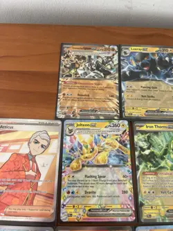 Pokemon TCG Prismatic Evolution ETB Promo Eevee #173 Sealed Card & 10 Cards Lot - Image 3