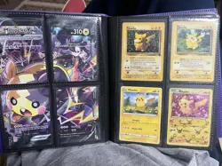 160 CARDS FIRE LOT - Pokemon Binder Collection - Eeveelutions, Pikachu, Tag Team - Image 3