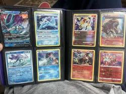 160 CARDS FIRE LOT - Pokemon Binder Collection - Eeveelutions, Pikachu, Tag Team - Image 5