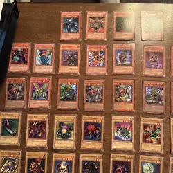 YuGiOh Card Lot 1996 Vintage Rare Ultra Rare Super Rare Holo Foil 75 Cards! - Image 2