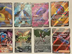 Pokemon Card Lot - Ultra Rare, Full Art EX, Illustration Rares Shiny - Near Mint - Image 3