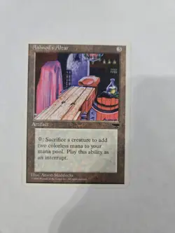 MTG Chronicles Ashnod's Altar Artifact Colorless Magic The Gathering Card NM X1 - Image 1