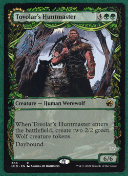 Tovolar's Huntmaster (Showcase) - Innistrad: Midnight Hunt MID #306 - MTG Card - Image 1