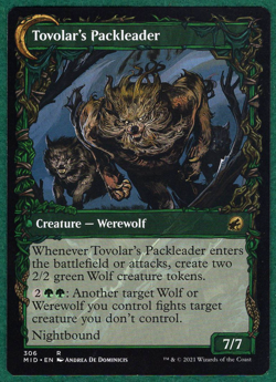 Tovolar's Huntmaster (Showcase) - Innistrad: Midnight Hunt MID #306 - MTG Card - Image 2