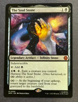 Magic: The Gathering The Soul Stone, Spider-Man, Regular Mythic Card 66 - Image 1