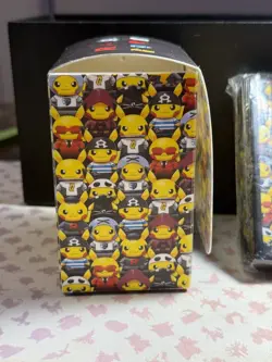 Pokemon Pretend Grunt PIKACHU Team Deck Box Card Sleeves special READ poncho - Image 2
