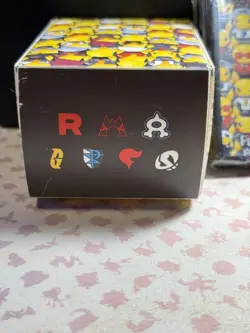Pokemon Pretend Grunt PIKACHU Team Deck Box Card Sleeves special READ poncho - Image 5