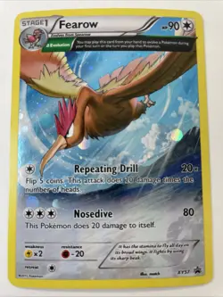 Pokemon TCG Fearow #XY57 Holo XY Promo Card LP - TCCCX - Image 1