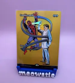 Counterspell - Spider-Man MTG (Borderless) Eternal-Legal FOIL M 0009 - Marvel - Image 1