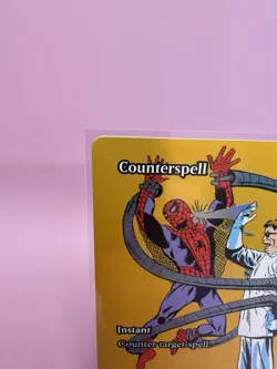 Counterspell - Spider-Man MTG (Borderless) Eternal-Legal FOIL M 0009 - Marvel - Image 2