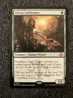 Magic The Gathering MTG - Sylvan Safekeeper - Modern Horizons 3 - Image 1