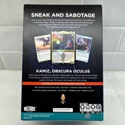 Streets of New Capenna Commander Deck - Obscura Operation MTG Brand New Sealed 195166121468 - Image 2