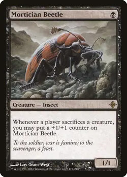 MTG Mortician Beetle ** Rise of the Eldrazi ** English (NM) - Image 1