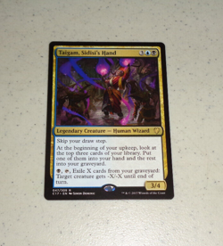~1x Taigam Sidisi's Hand x1 ~NM~ Commander 2017 C17 Magic the Gathering MTG~ - Image 1