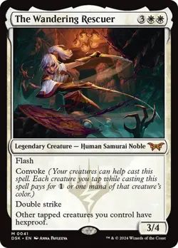 The Wandering Rescuer - Duskmourn DSK Mythic - MTG Magic Pack fresh - Image 1