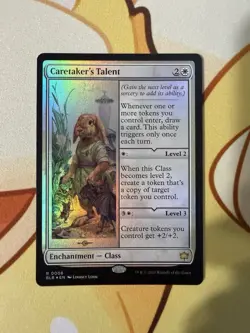 Caretaker's Talent Bloomburrow Foil - Image 1