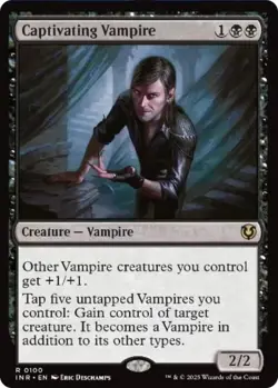 Captivating Vampire 100 MTG Innistrad Remastered Rare NP - Image 1