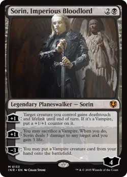 Sorin, Imperious Bloodlord 133 MTG Innistrad Remastered Mythic NP - Image 1
