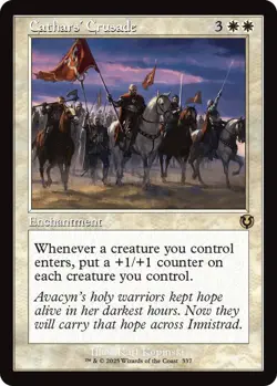 Cathars' Crusade Retro Frame 337 MTG Innistrad Remastered Rare NP - Image 1