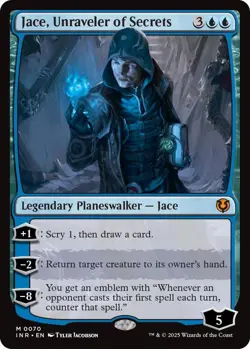 Jace, Unraveler of Secrets 070 MTG Innistrad Remastered Mythic NP - Image 1