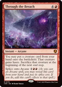 Through the Breach 175 MTG Innistrad Remastered Mythic NP - Image 1