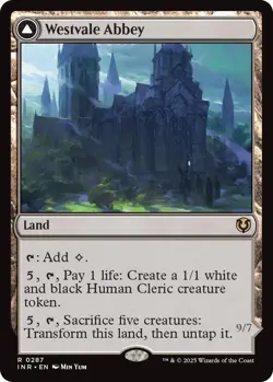 Westvale Abbey 287 MTG Innistrad Remastered Rare NP - Image 1